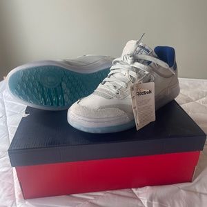 Mens Reebok Club C Legacy Grey/Blue